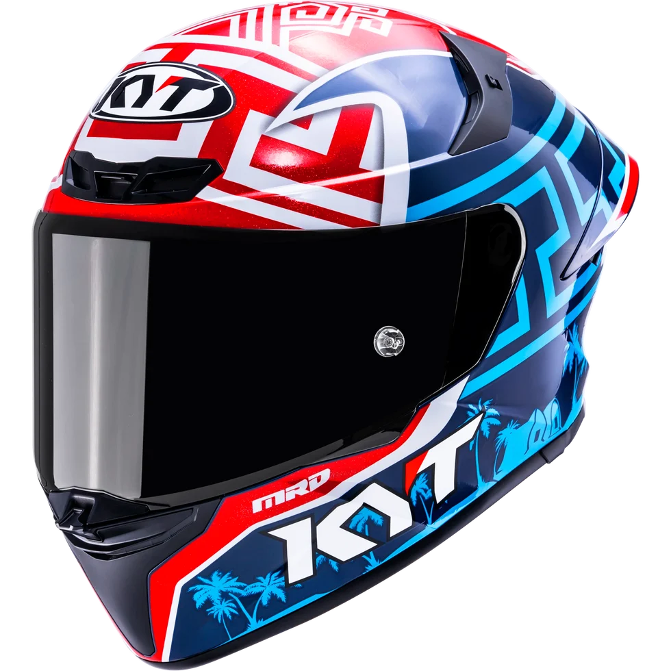 KYT TT-REVO Moreira Mandalika Replica Helmet