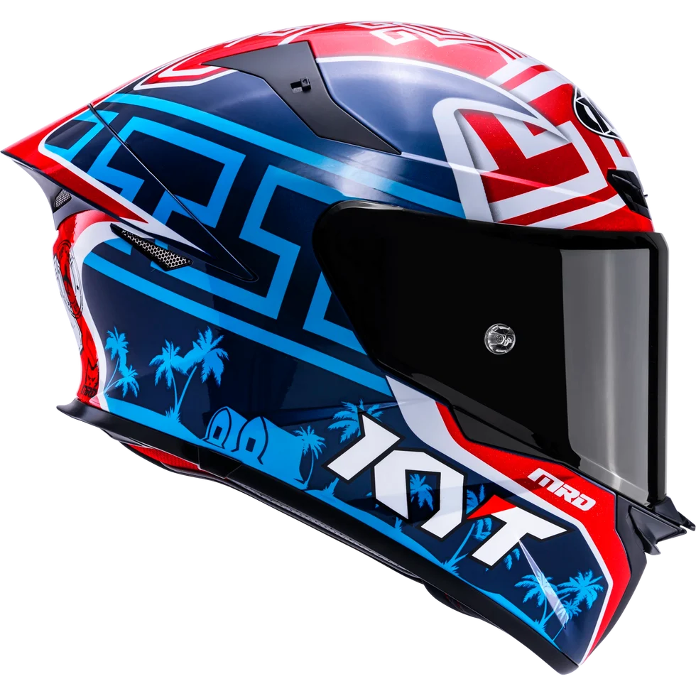 KYT TT-REVO Moreira Mandalika Replica Helmet