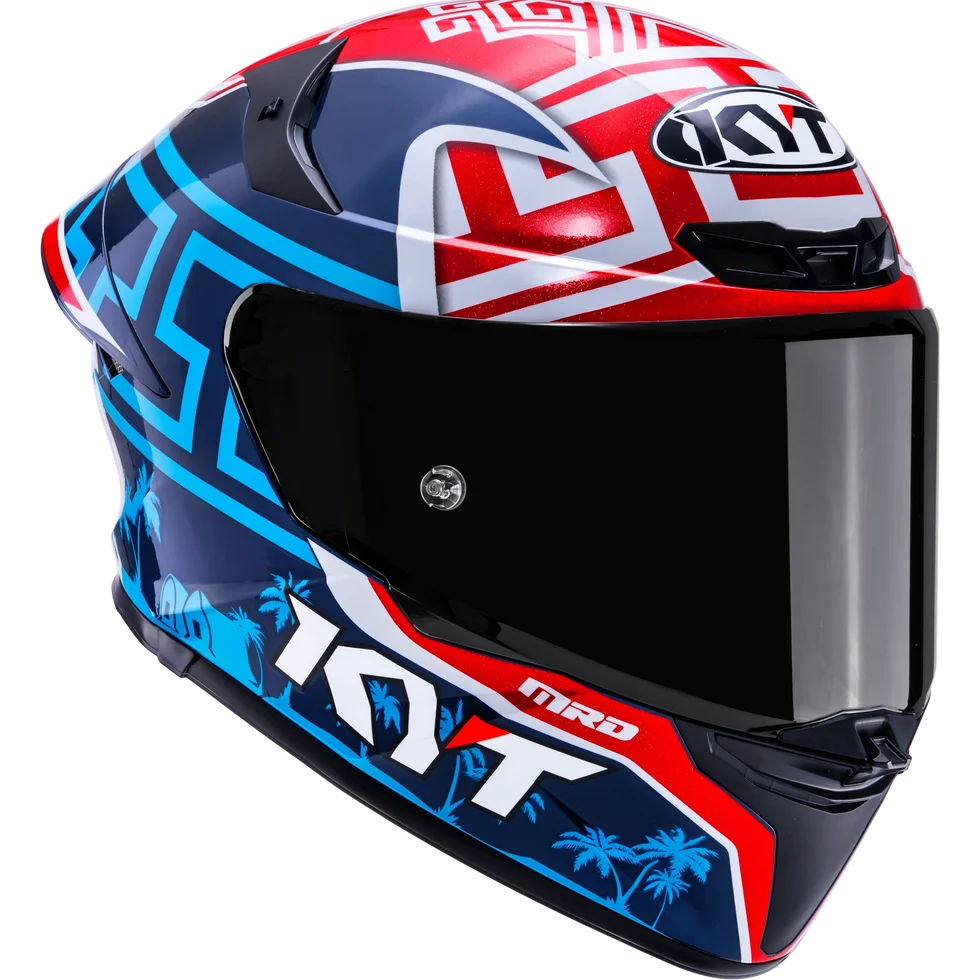 KYT TT-REVO Moreira Mandalika Replica Helmet