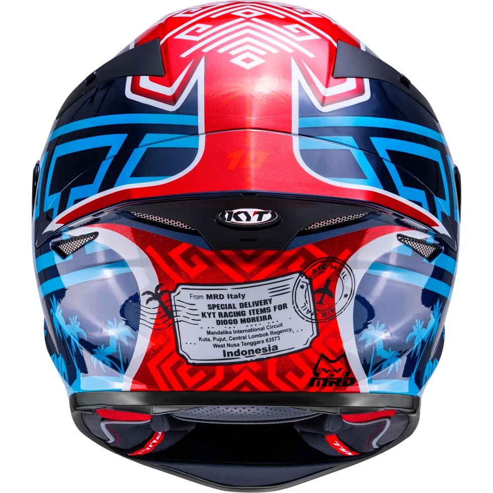 KYT TT-REVO Moreira Mandalika Replica Helmet