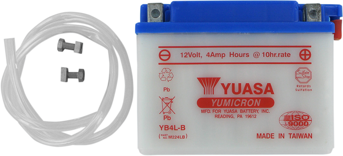 Yuasa YB4L-B Yumicron Conventional Battery