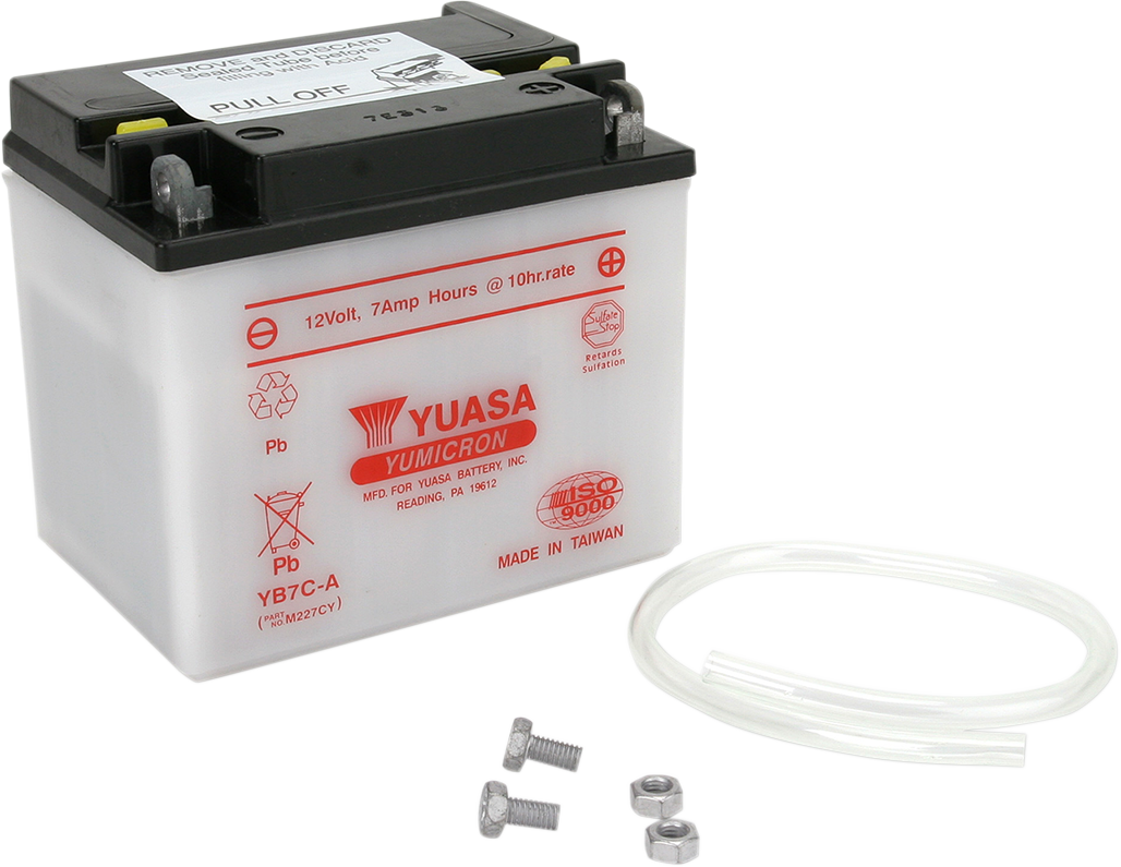 Yuasa YB7C-A Yumicron Conventional Battery