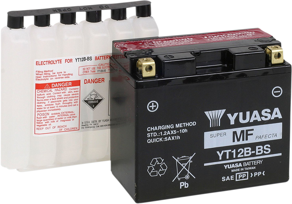 Yuasa YT12B-BS AGM Battery