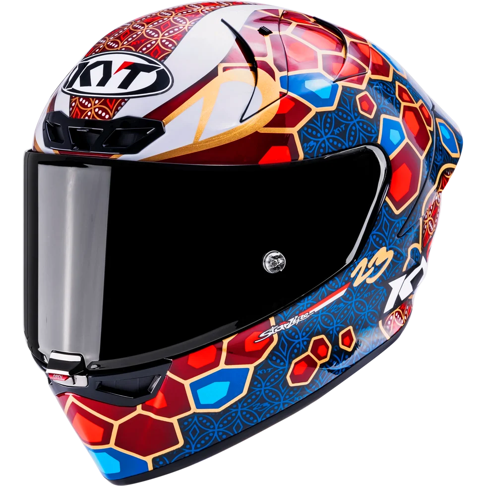 KYT KX-1 Race GP Bastianini Indonesia 2025 Replica Helmet