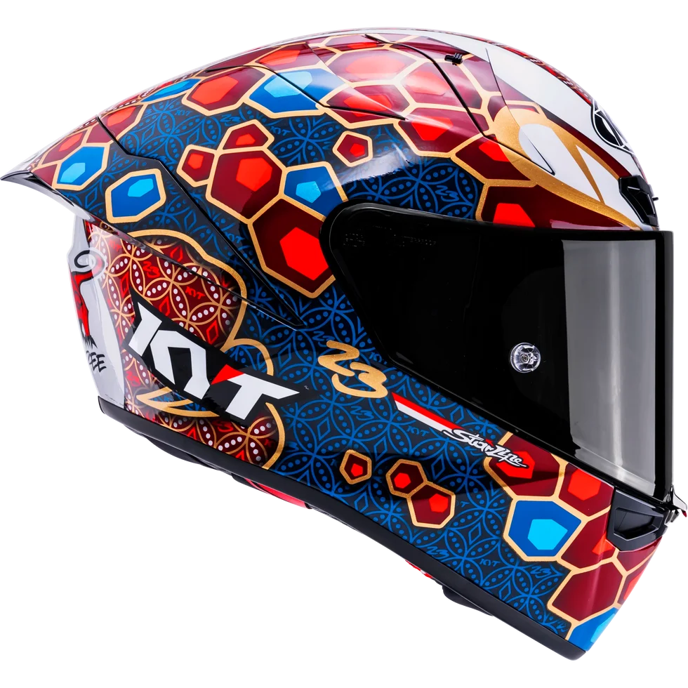 KYT KX-1 Race GP Bastianini Indonesia 2025 Replica Helmet