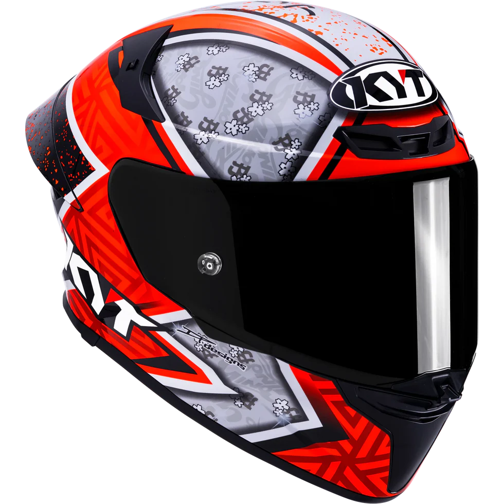 KYT TT Revo Gino Rea Replica Helmet