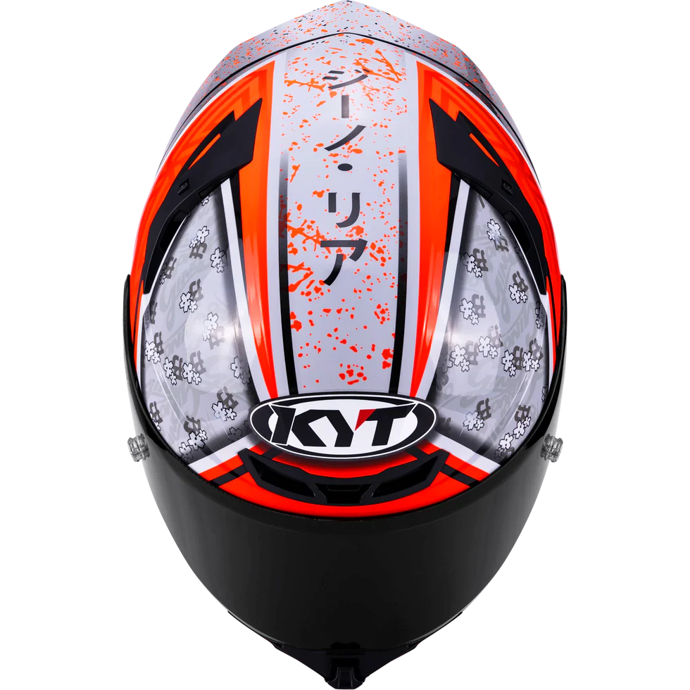 KYT TT Revo Gino Rea Replica Helmet