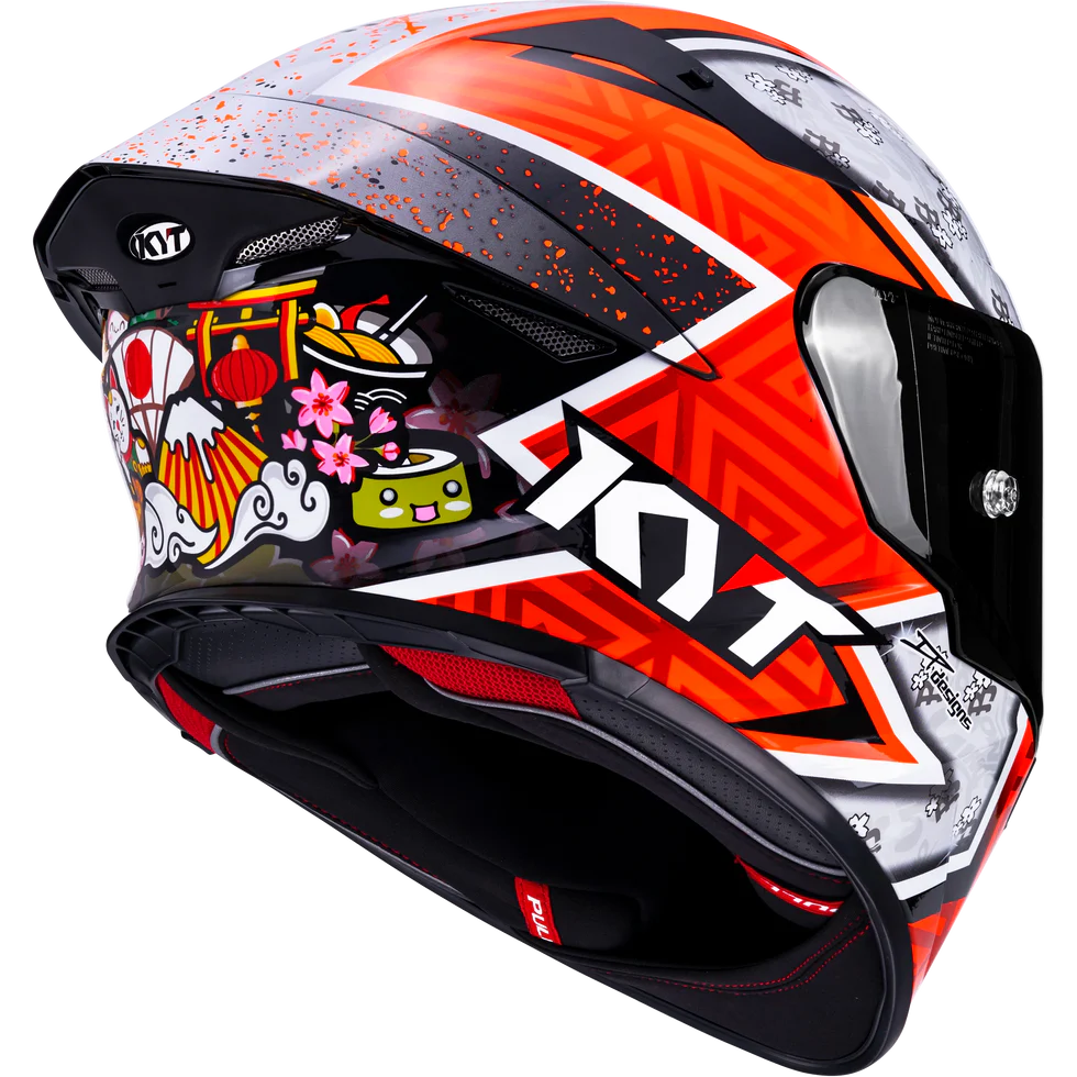 KYT TT Revo Gino Rea Replica Helmet