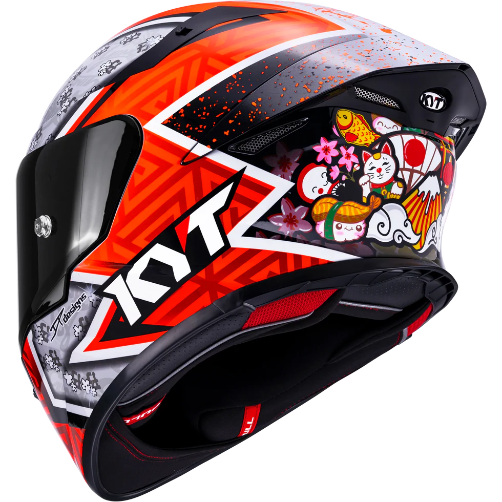 KYT TT Revo Gino Rea Replica Helmet