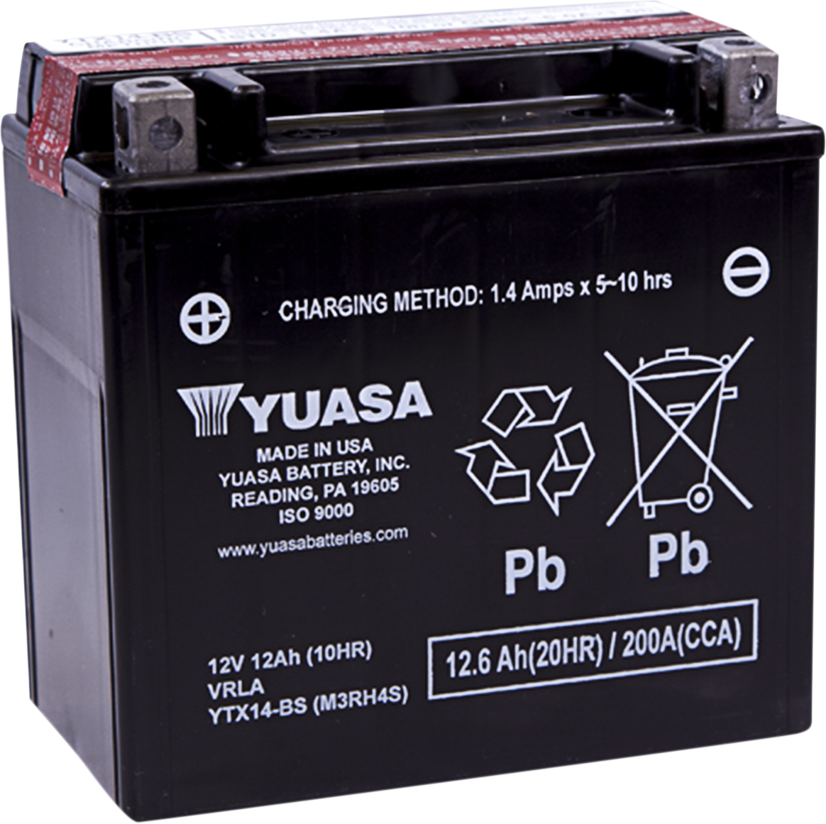 Yuasa YTX14-BS AGM Battery