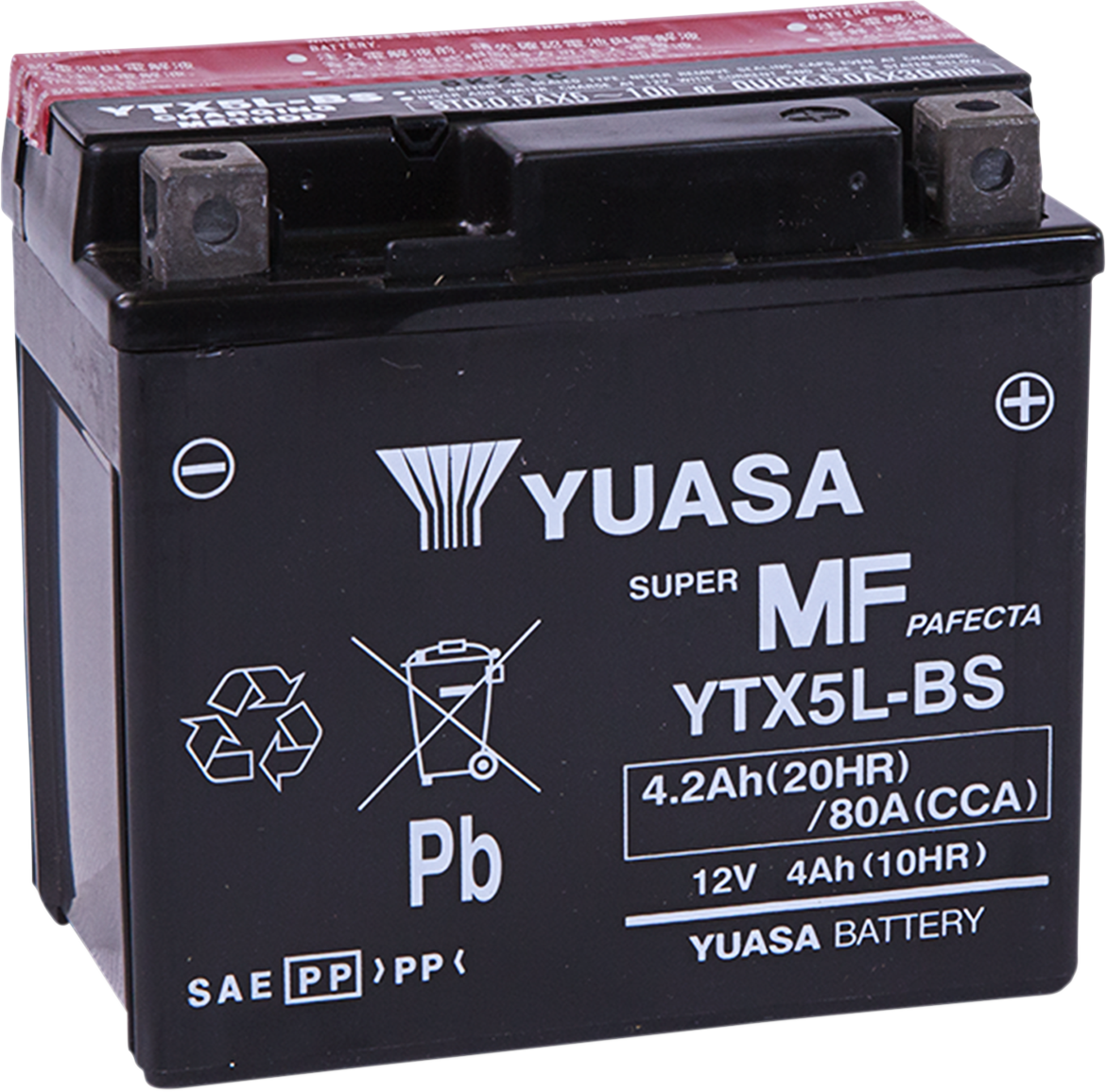 Yuasa YTX5L-BS AGM Battery