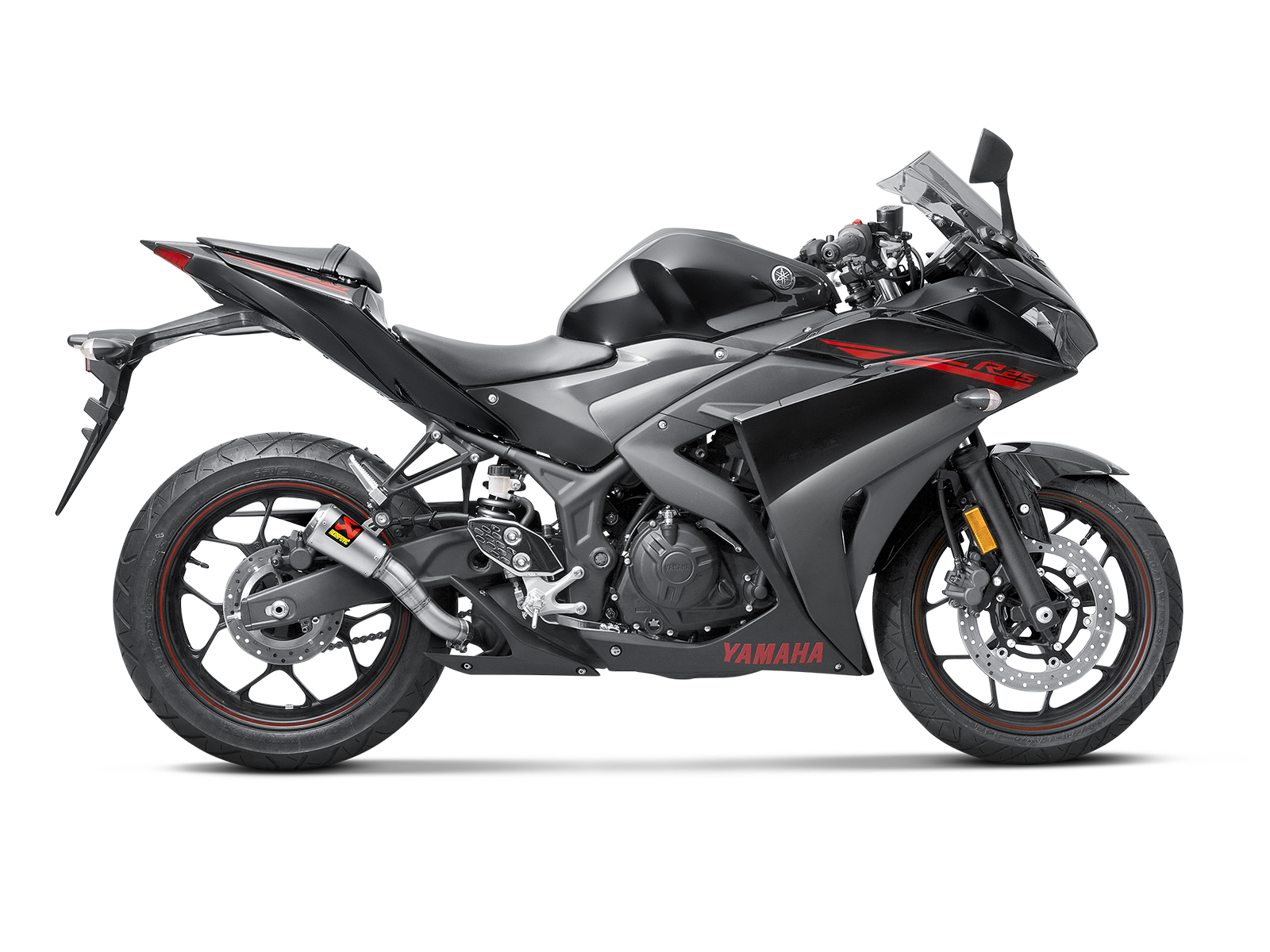 Akrapovic GP Slip-On Exhaust Yamaha R3 2015-2021