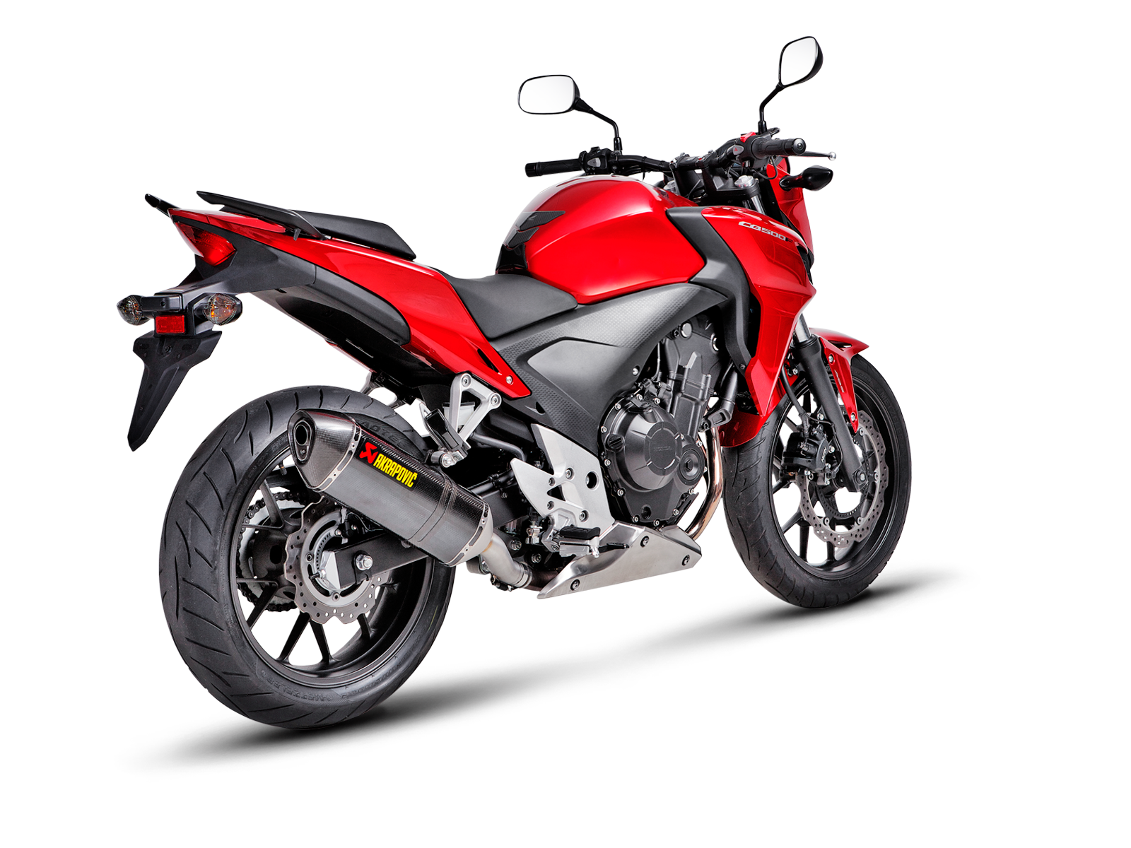 Akrapovic Slip-On Exhaust Honda CB500F / CB500X / CBR500R
