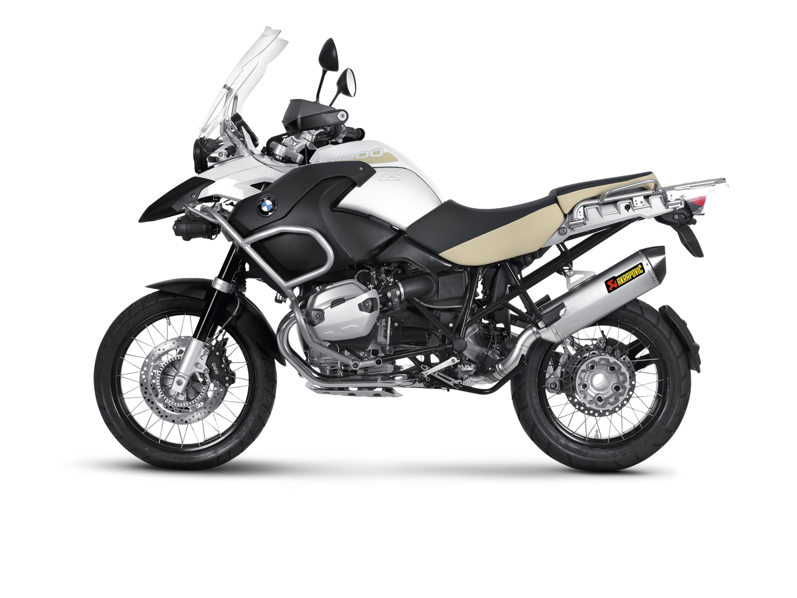 Akrapovic Slip-On Exhaust BMW R1200GS / Adventure 2010-2012