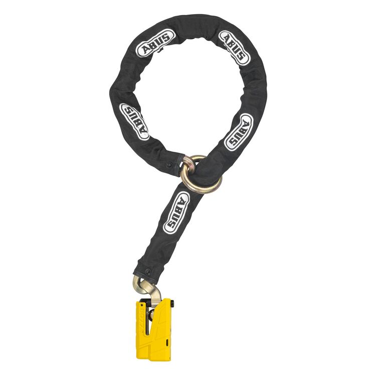 ABUS Granit 8077 Alarm Disc Lock Plus Adapt Chain