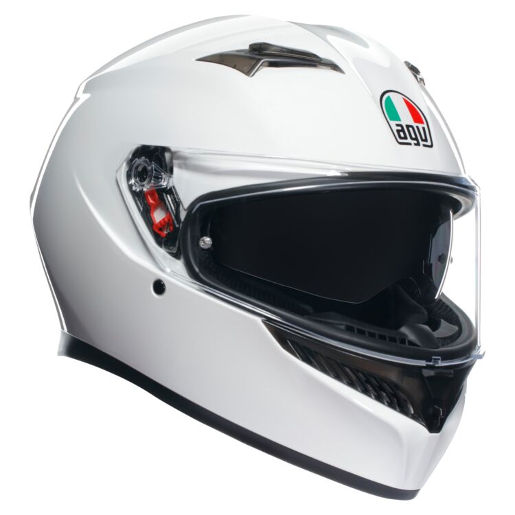 agv helmet gray Agv K3 Mono Helmet White Gloss XS