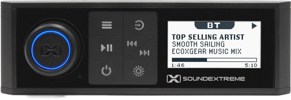 ECOXGEAR 1DIN Radio ~ 63-9230; Black, Size One Size (BLKOS)