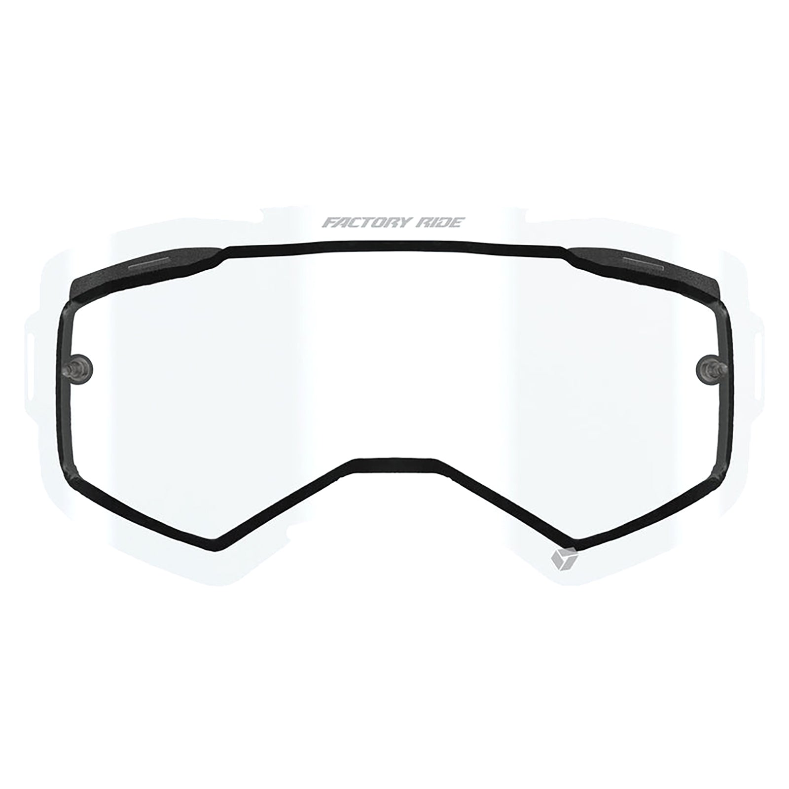 FXR Factory Ride Dual 2-Vented Lens with Posts