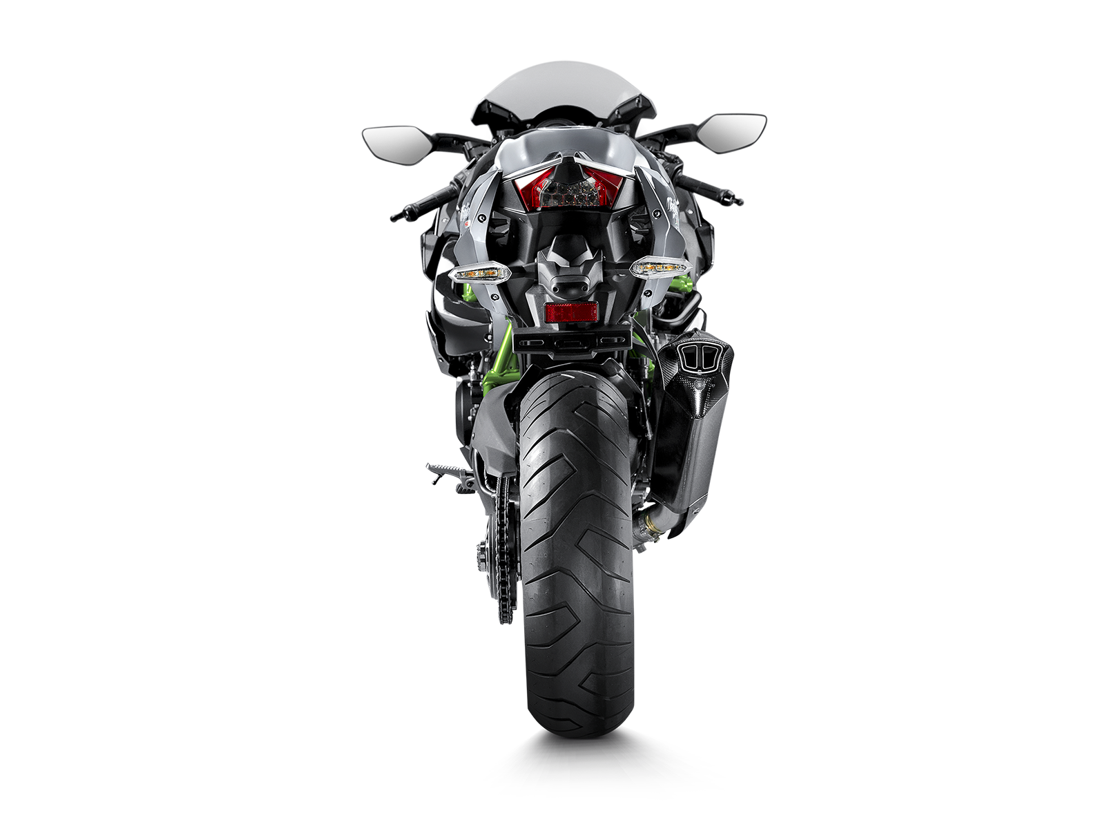 Akrapovic Slip-On Exhaust Kawasaki H2 2015-2021