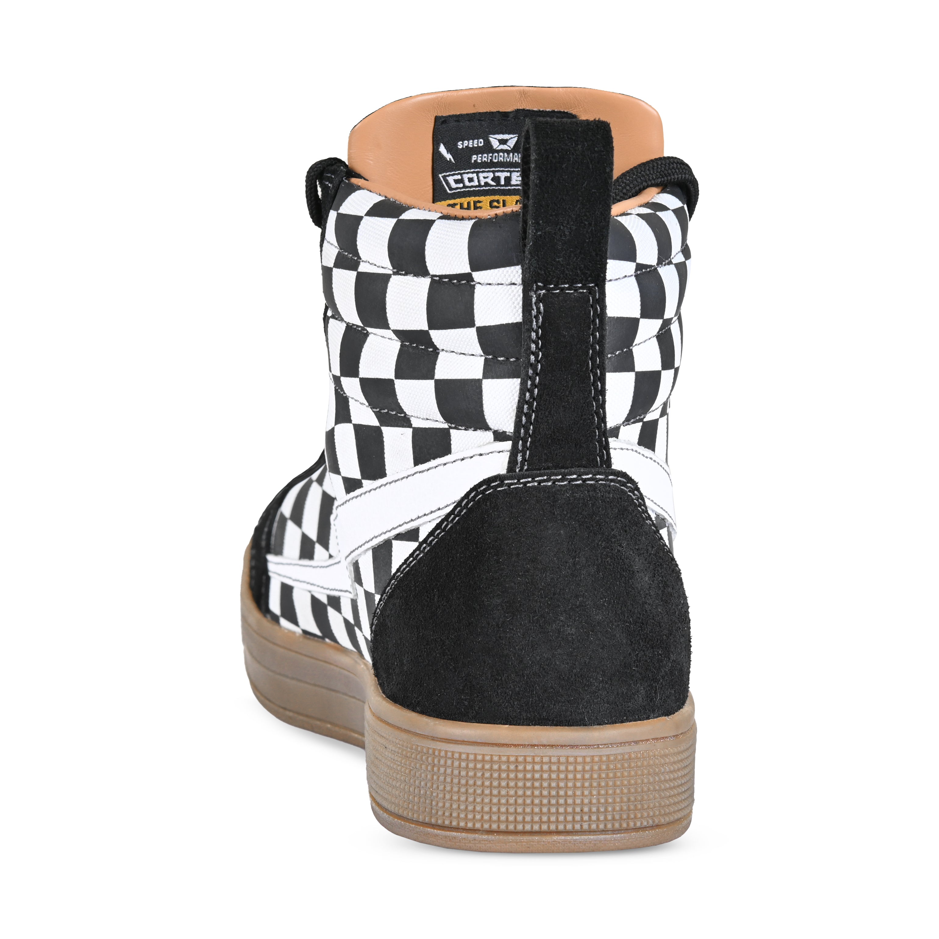 Cortech Slayer Canvas Check Riding Shoes