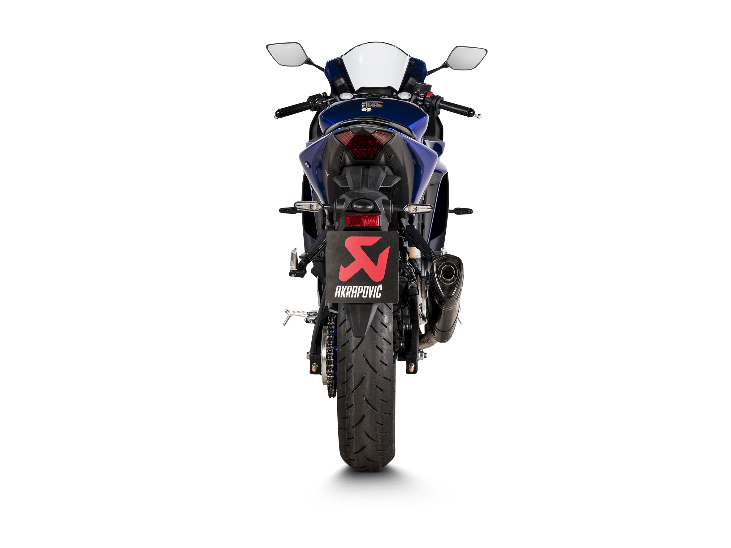 Akrapovic Homologated Slip-On Exhaust Yamaha MT-03 / R3 2022-2026