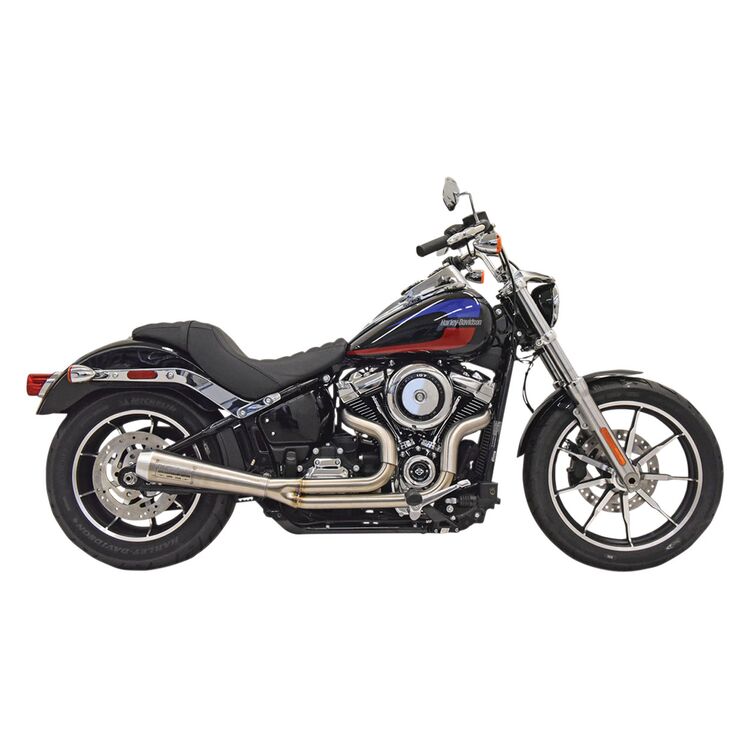 Bassani Xhaust 2-into-1 Ripper Exhaust System with Megaphone Muffler - M8 Softail