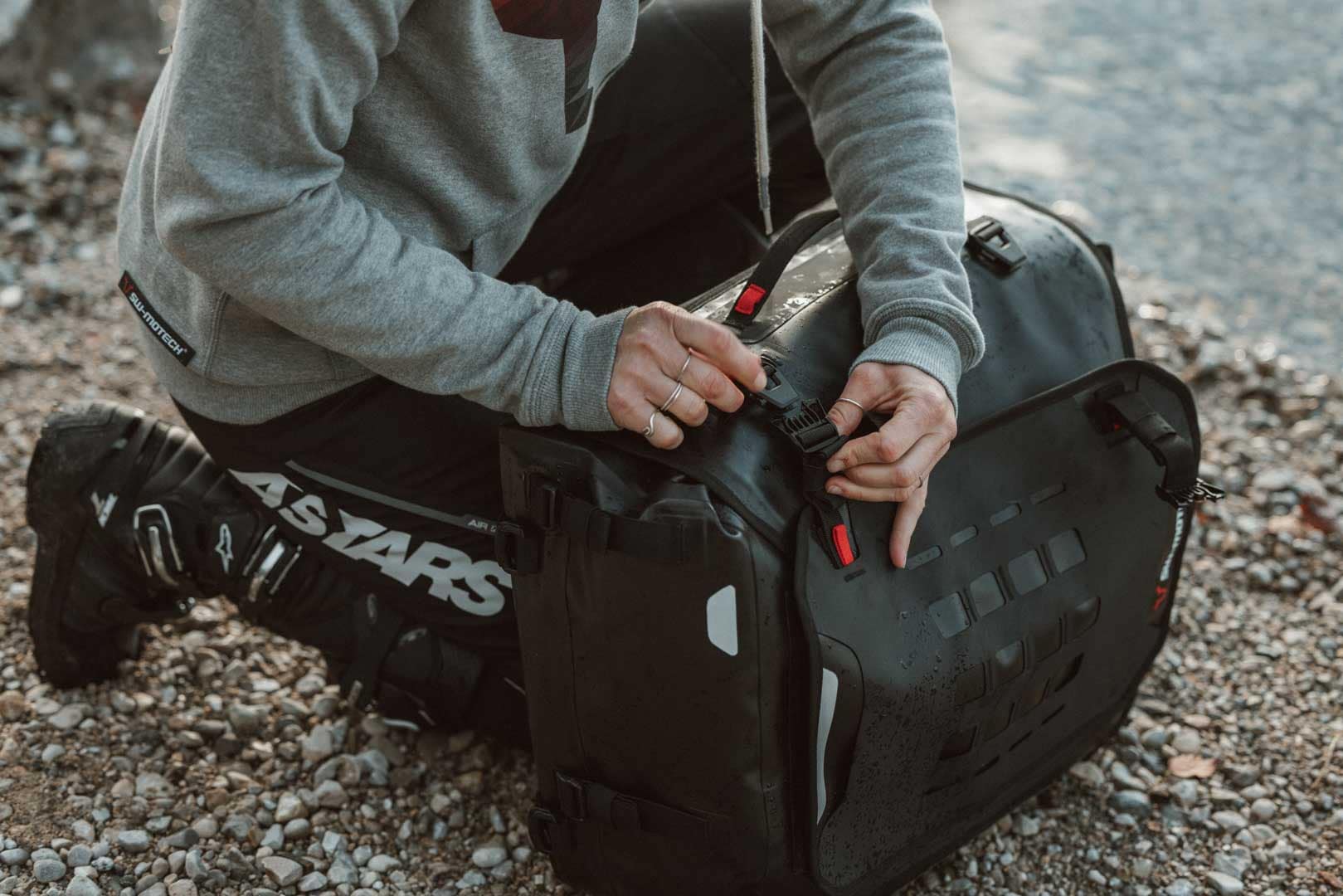 SW-Motech SysBag Side Bag System - Kawasaki Versys 650 '14-'22