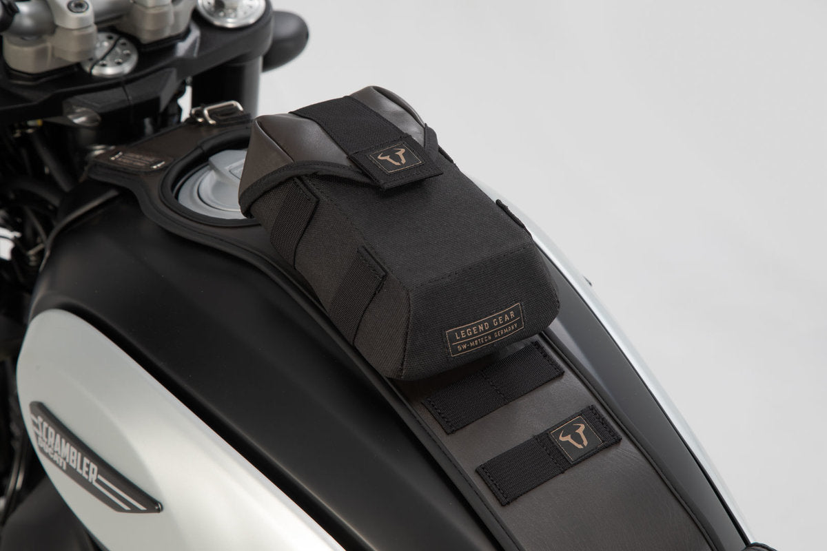 SW-Motech Legend Gear Tank Strap Set for Triumph (04-) with LA2 Accessory Bag