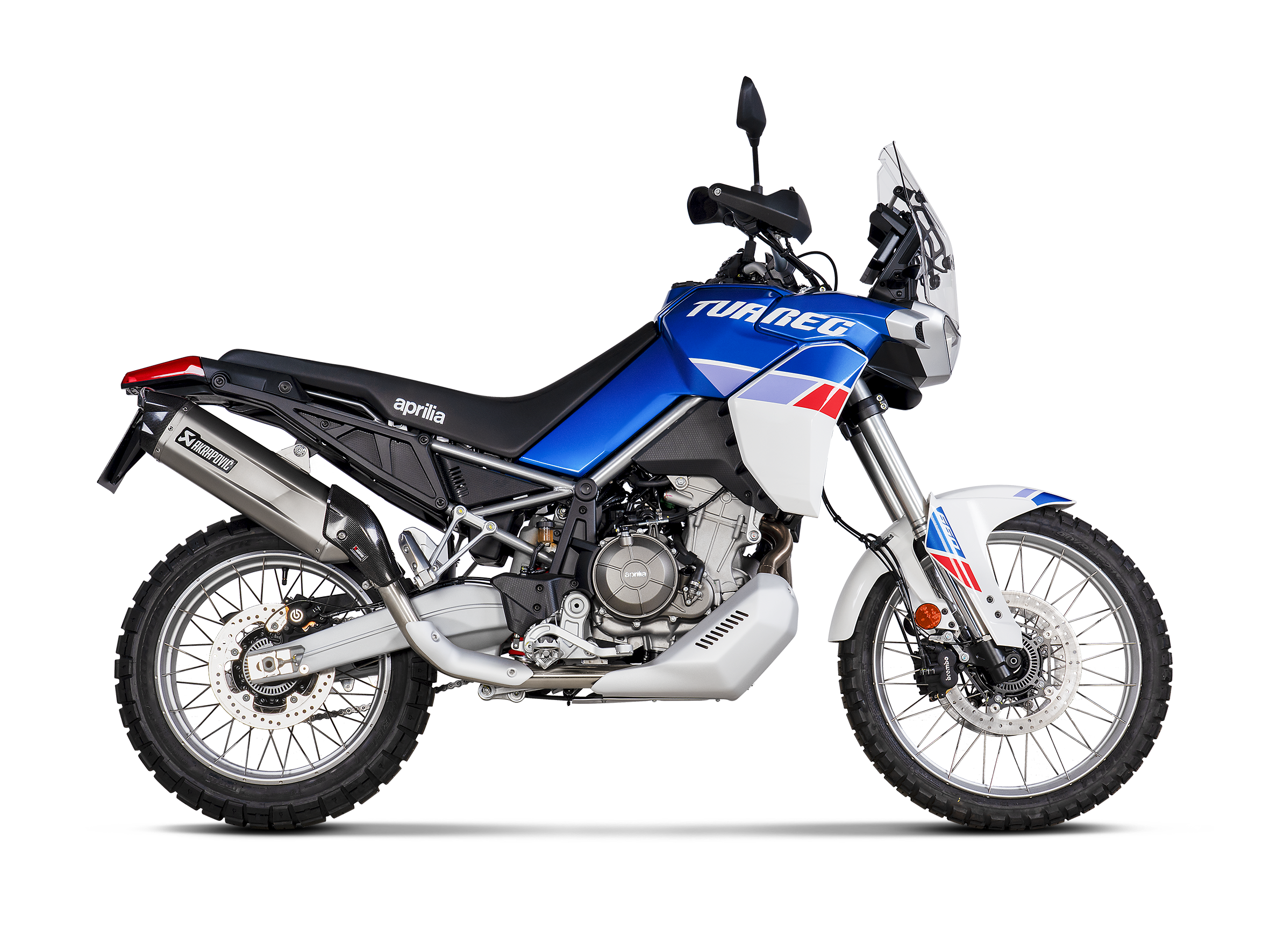 Akrapovic Slip-On Exhausts Aprilia Tuareg 660 / Rally 2022-2026
