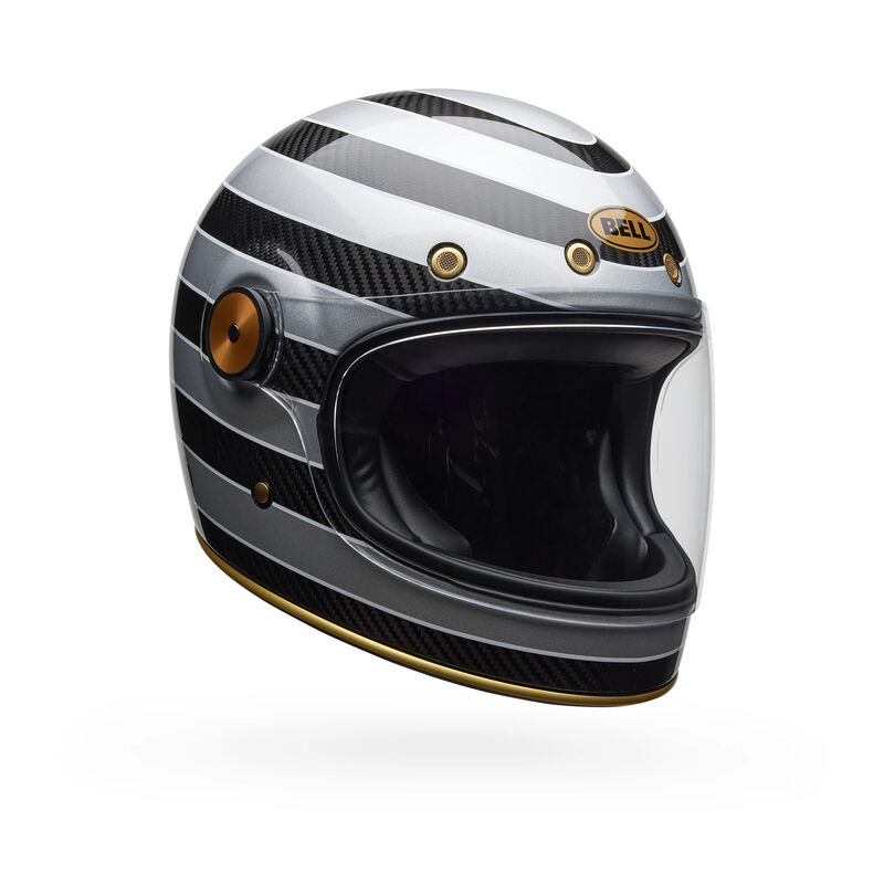bell bullitt helmet black Bell Bullitt GT Carbon RSD Temple Helmet — Motorcycle Gear