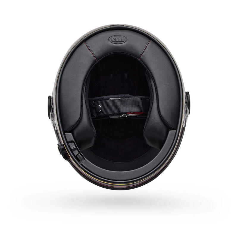 bell bullitt helmet triple threat red black Bell Bullitt GT Charge Helmet — Motorcycle Gear