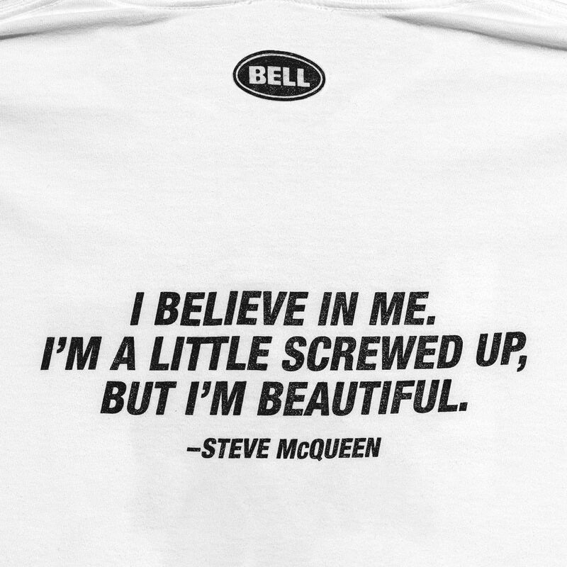 Bell Steve McQueen Believe Short Sleeve T-Shirt