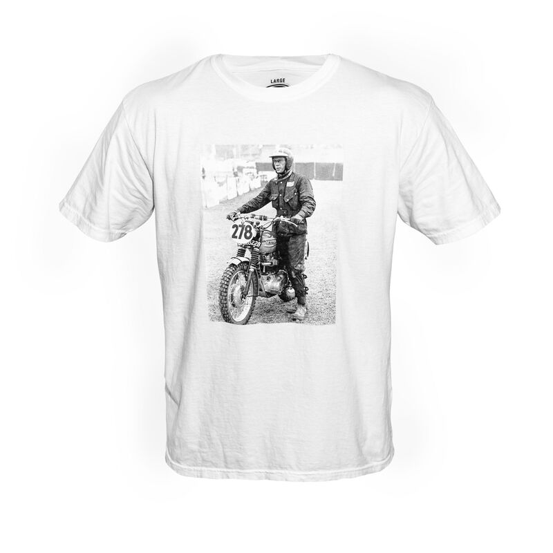 Bell Steve McQueen Believe Short Sleeve T-Shirt