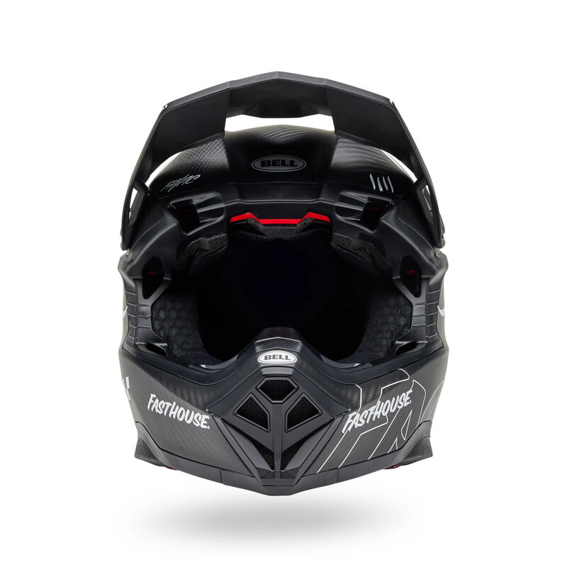 bell fasthouse helmet visor Bell Moto-10 Spherical Fasthouse Raven Helmet — Motorcycle Gear
