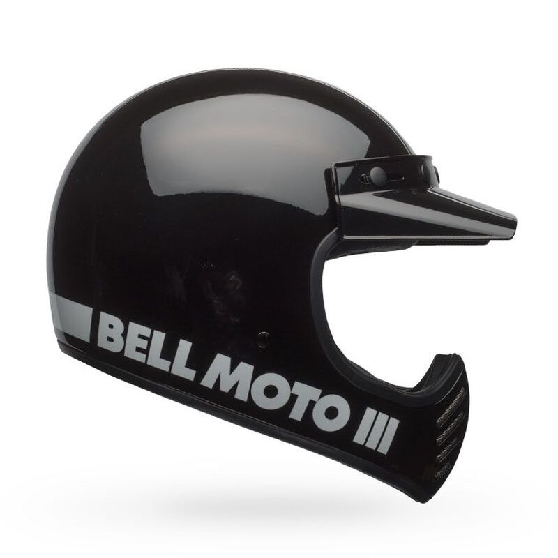 bell full face helmet 3r Bell Moto-3 Classic Helmet XL Gloss Black