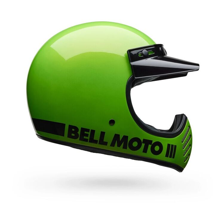 Bell Moto-3 Classic Gloss Green Helmet