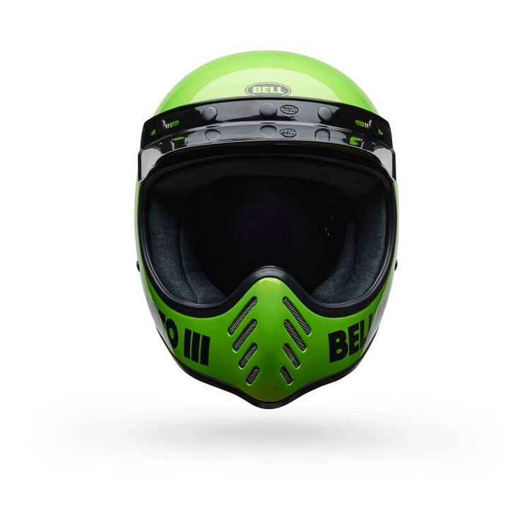 Bell Moto-3 Classic Gloss Green Helmet