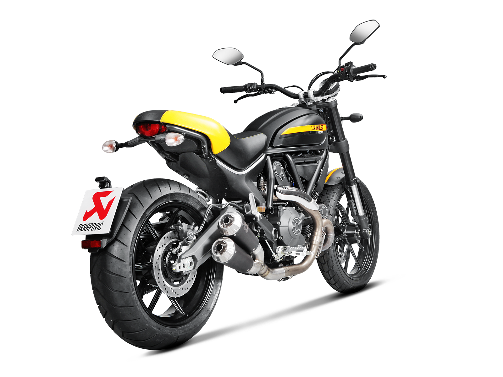 Akrapovic GP Slip-On System Ducati Scrambler / Monster 797