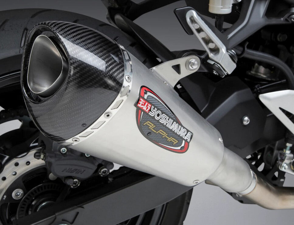 Yoshimura ALPHA-T Works Street Slip-On Exhaust Kawasaki Ninja 400 / Z400 2018-2023