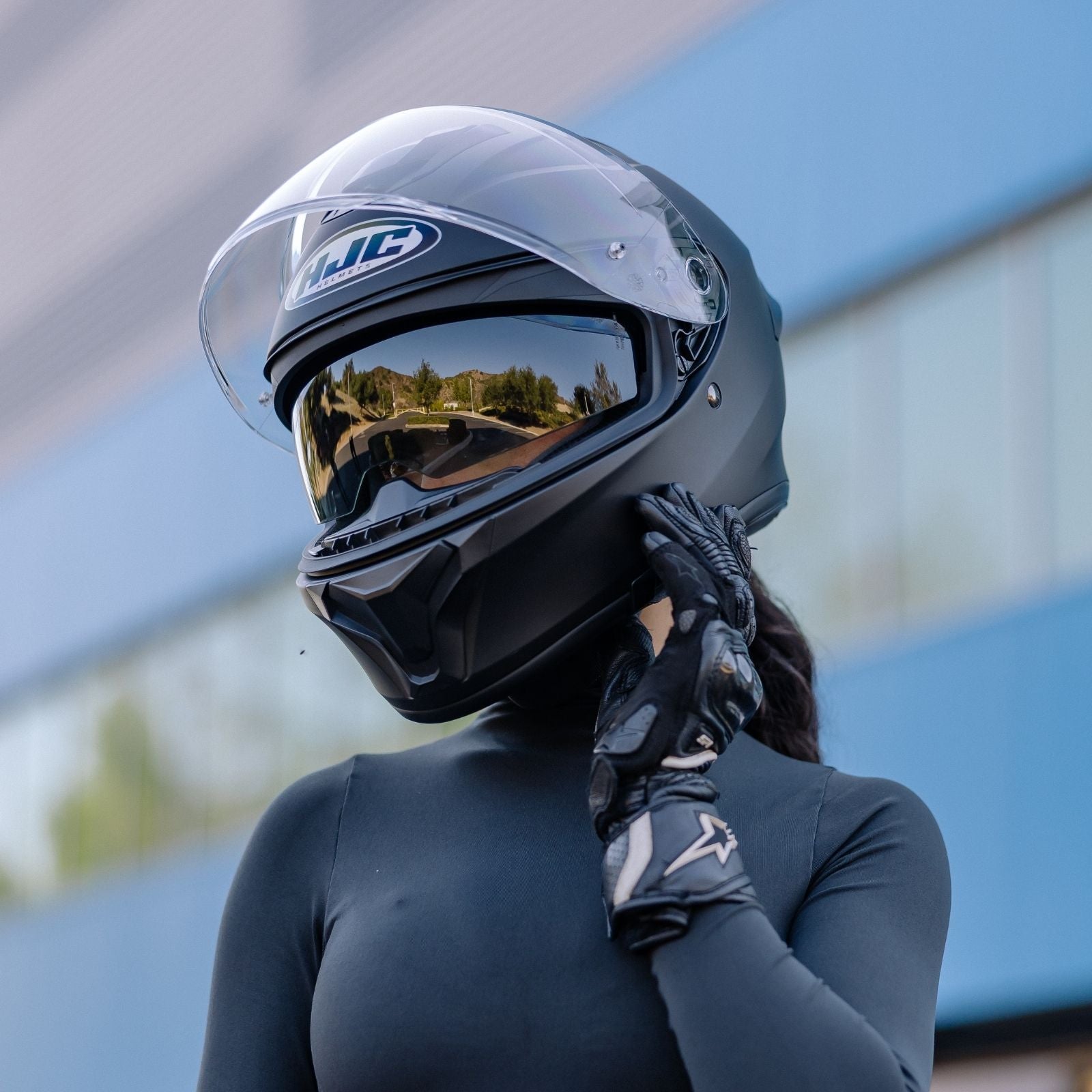 HJC C71 Solid Helmet
