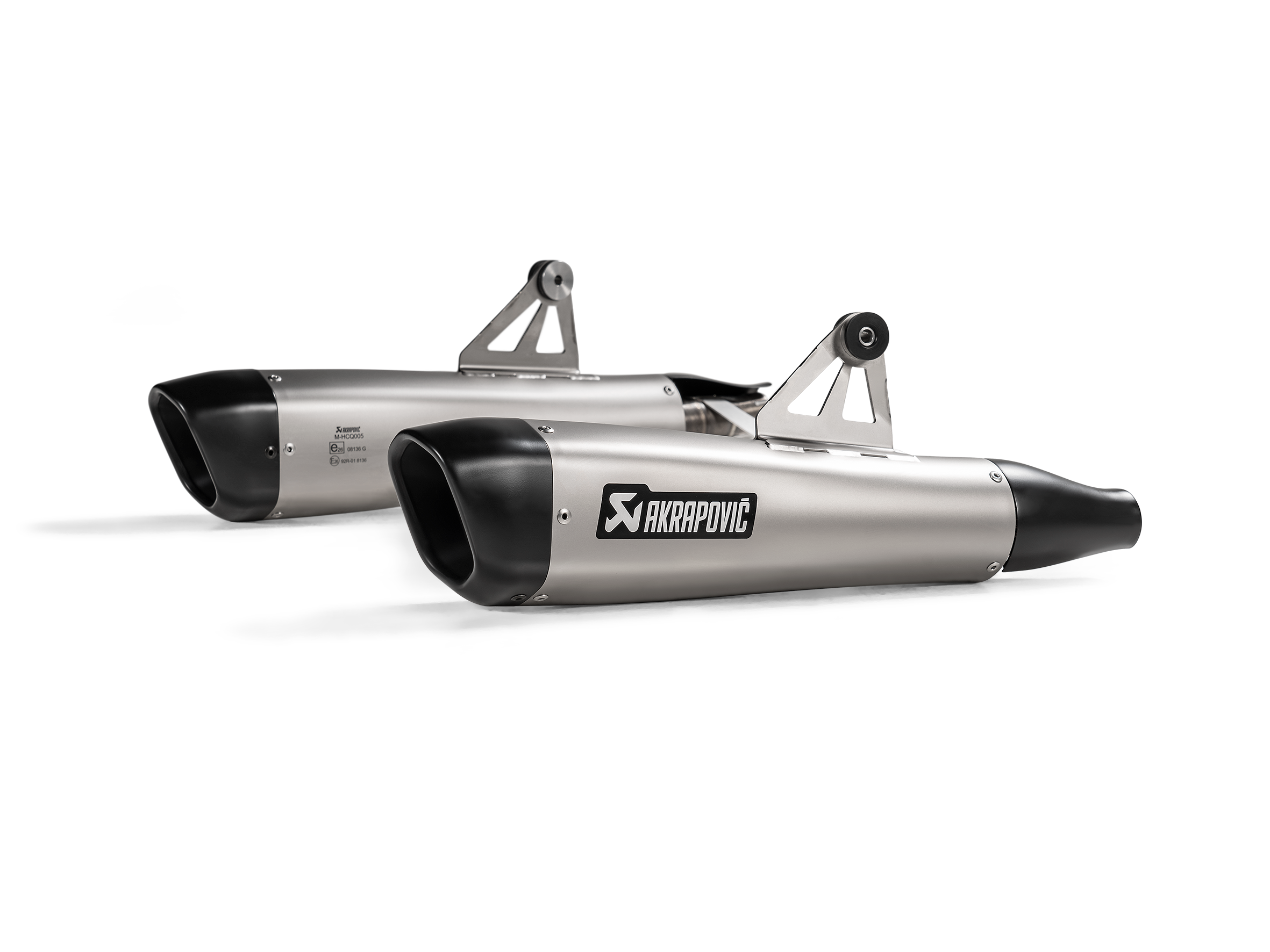 Akrapovic Slip-On Exhaust Triumph Bonneville T100 / T120