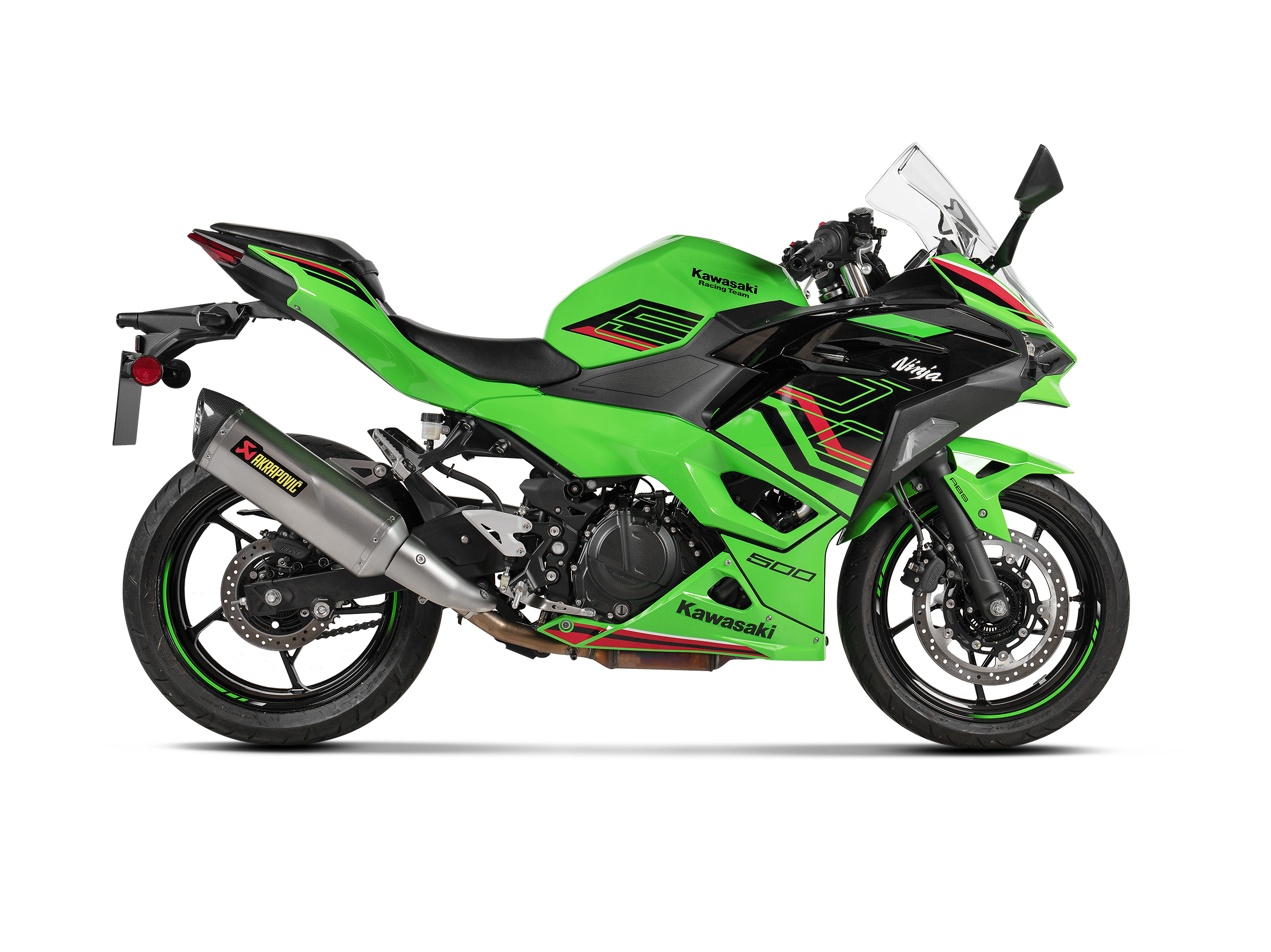 Akrapovic Slip-On Exhaust Kawasaki Ninja 500 / Z500 2024-2026