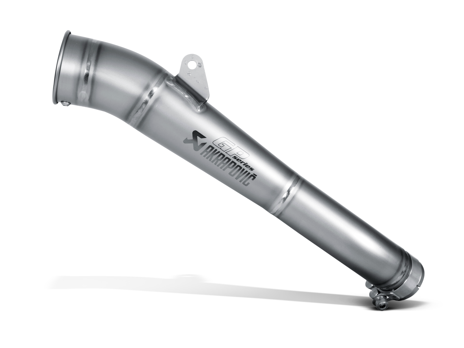 Akrapovic Megaphone Slip-On Exhaust Suzuki GSXS750 2015-2016