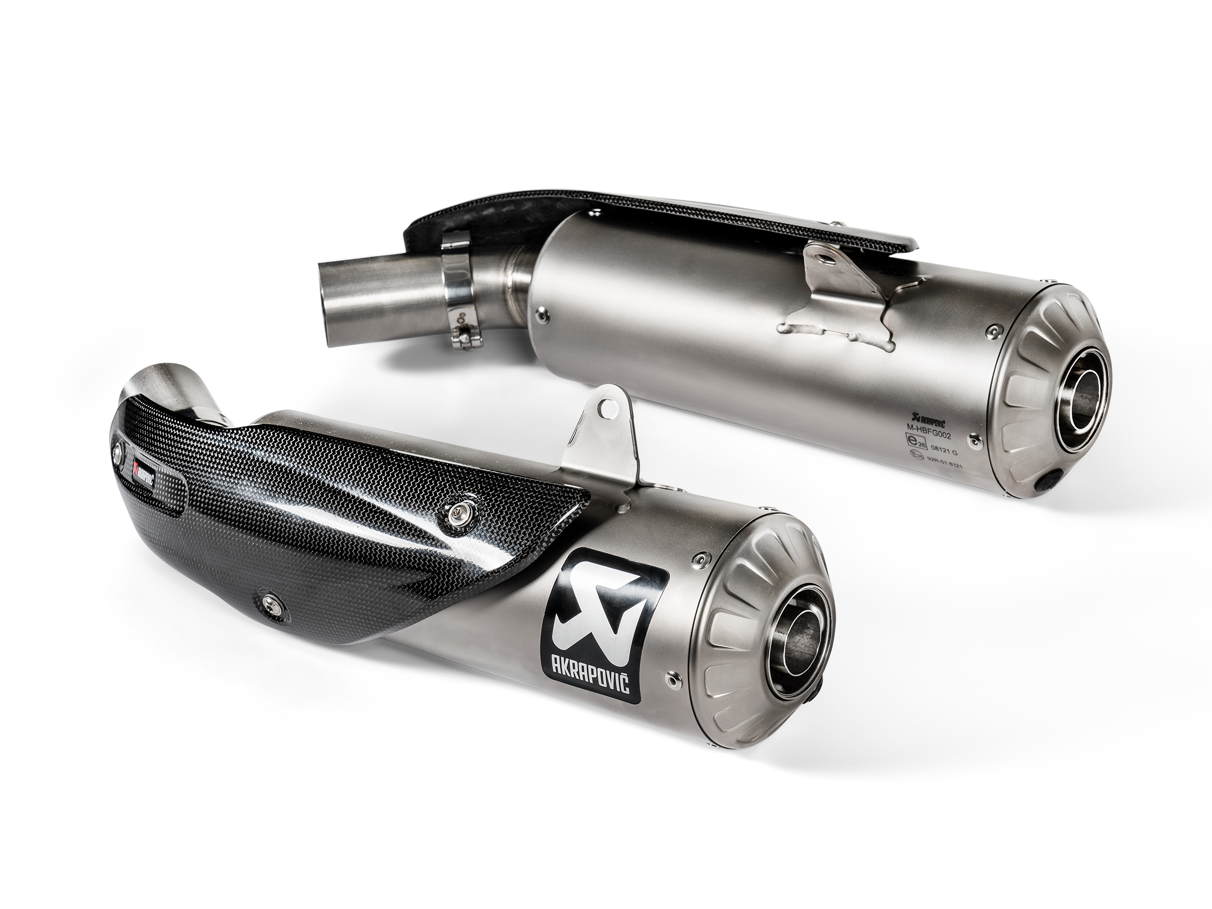 Akrapovic Slip-On Exhaust Ducati Scrambler 1100 2018-2020