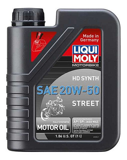 Liqui Moly HD Synthetic Street Engine Oil - 20W-50