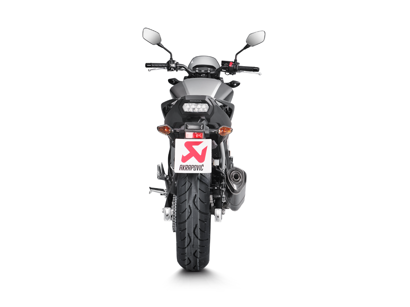 Akrapovic Slip-On Exhaust Honda NC700X / NX750X / S