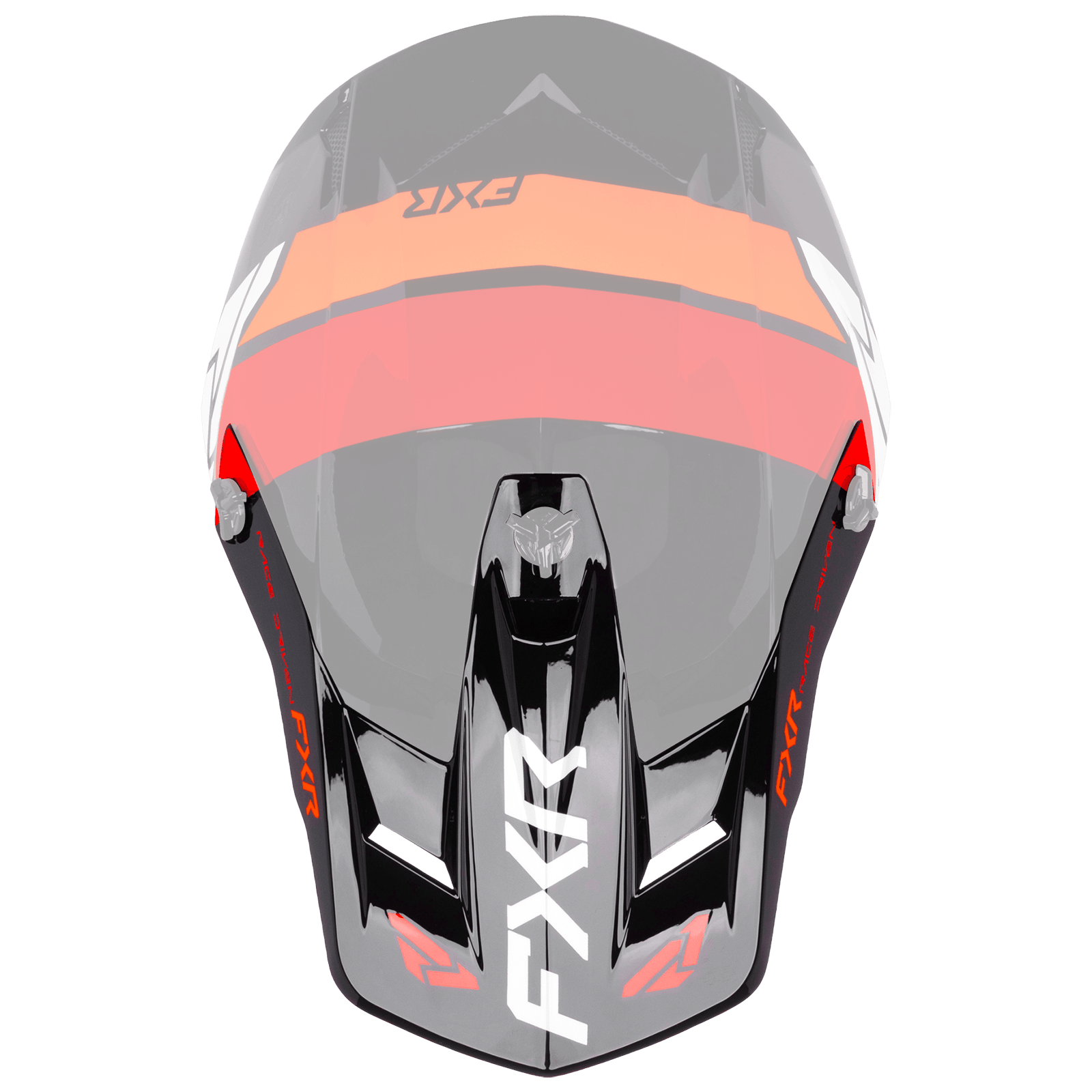 FXR Clutch MX Helmet Peak