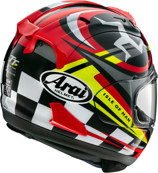 arai corsair isle of man 2014 helmet Arai Corsair-X Isle of Man TT Helmet ~ Snell 2020