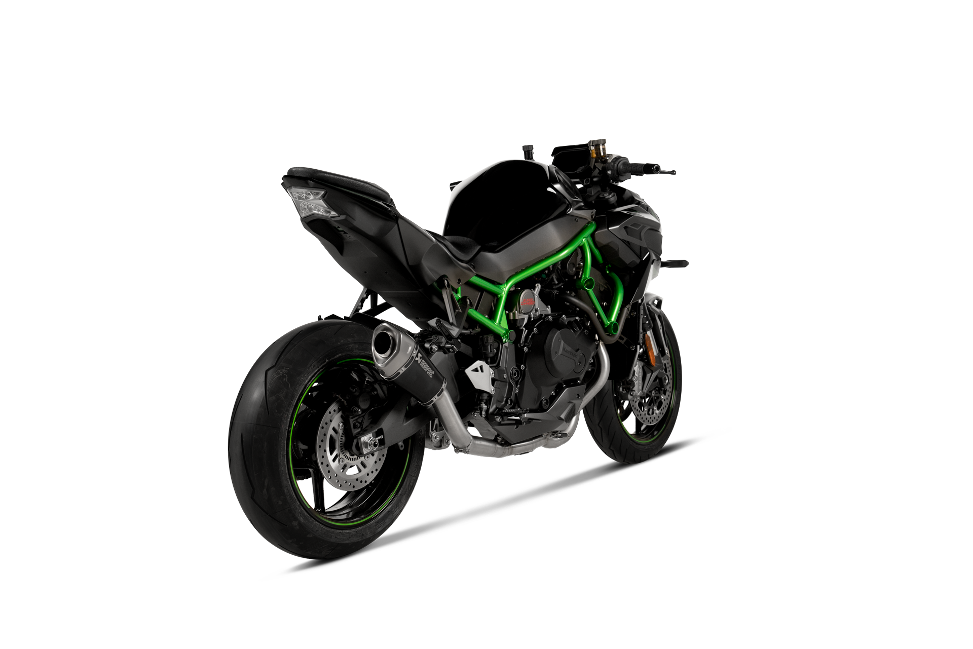 Akrapovic Slip-On Exhaust Kawasaki Z H2 / SE 2020-2026