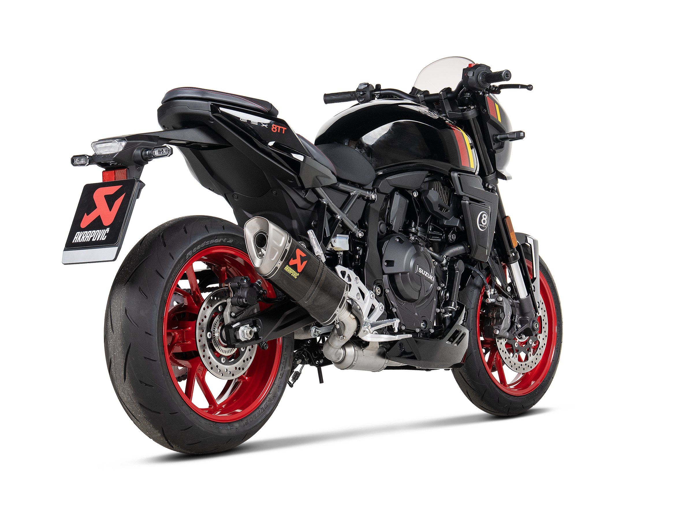 Akrapovic Racing Exhaust System Suzuki GSX-8S / GSX-8R / GSX-8T / GSX-8TT 2023-2026